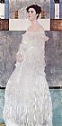 Gustav Klimt Canvas Paintings - Portrait of Margaret Stonborough Wittgenstei